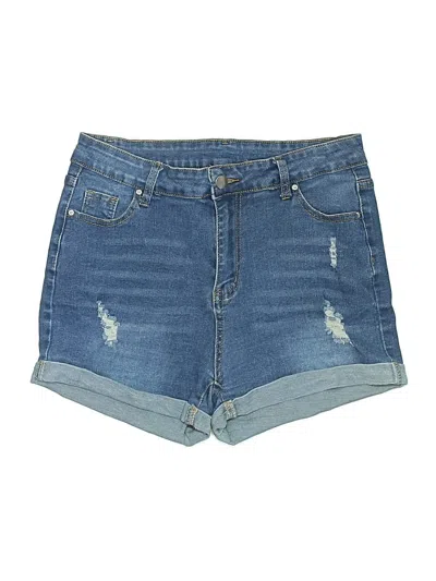 Pre-owned Jeans Denim Shorts In Blue