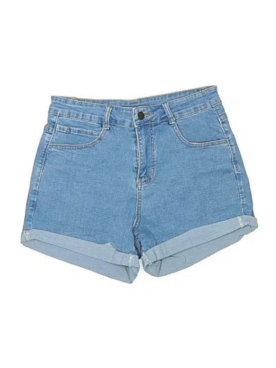 Pre-owned Jeans Denim Shorts In Blue