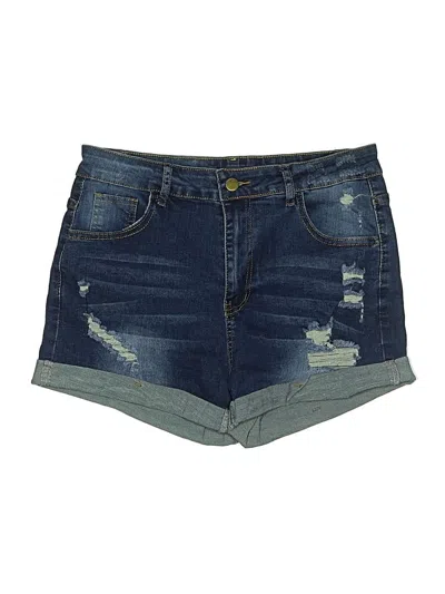 Pre-owned Jeans Denim Shorts In Blue