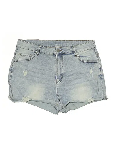 Pre-owned Jeans Denim Shorts In Blue