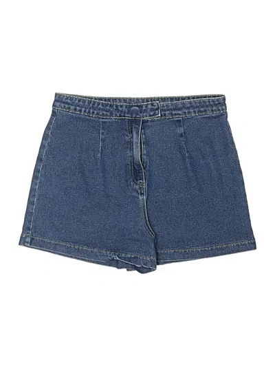 Pre-owned Jeans Denim Shorts In Blue