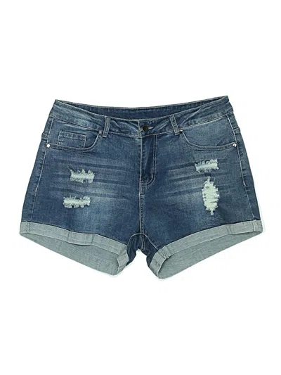 Pre-owned Jeans Denim Shorts In Blue