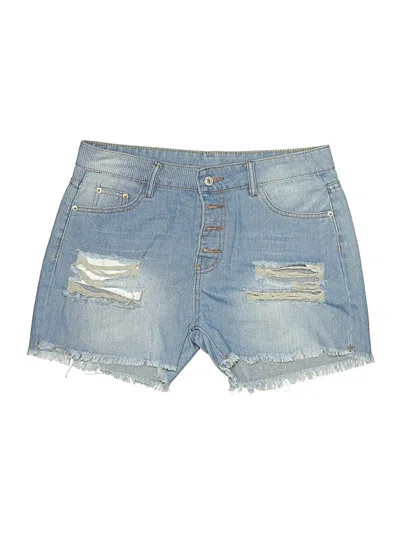 Pre-owned Jeans Denim Shorts In Blue