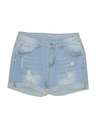 Pre-owned Jeans Denim Shorts In Blue