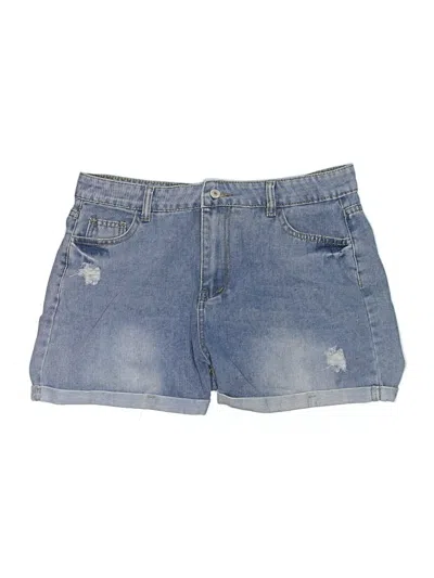 Pre-owned Jeans Denim Shorts In Blue
