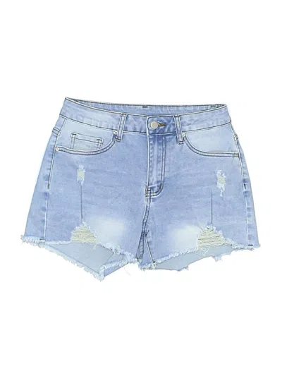 Pre-owned Jeans Denim Shorts In Blue