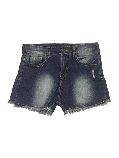 Pre-owned Jeans Denim Shorts In Blue
