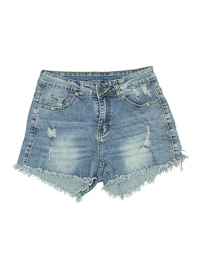 Pre-owned Jeans Denim Shorts In Blue
