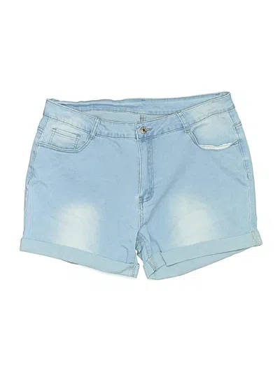 Pre-owned Jeans Denim Shorts In Blue
