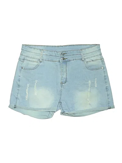 Pre-owned Jeans Denim Shorts In Blue