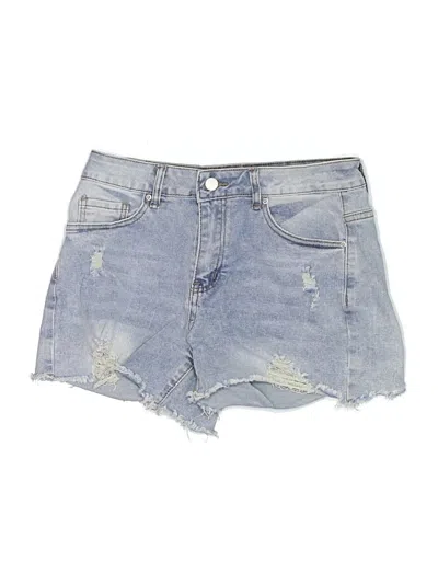 Pre-owned Jeans Denim Shorts In Blue