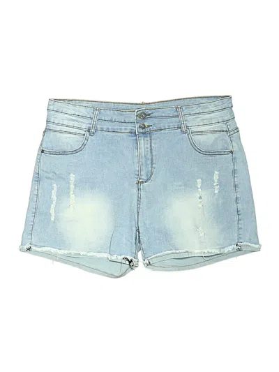 Pre-owned Jeans Denim Shorts In Blue