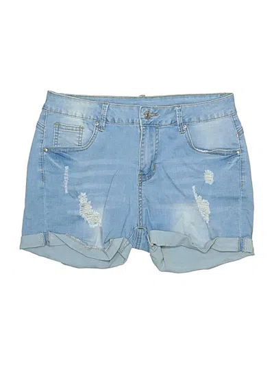 Pre-owned Jeans Denim Shorts In Blue
