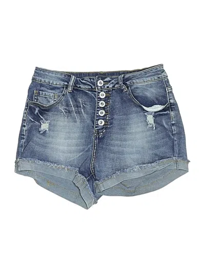 Pre-owned Jeans Denim Shorts In Blue