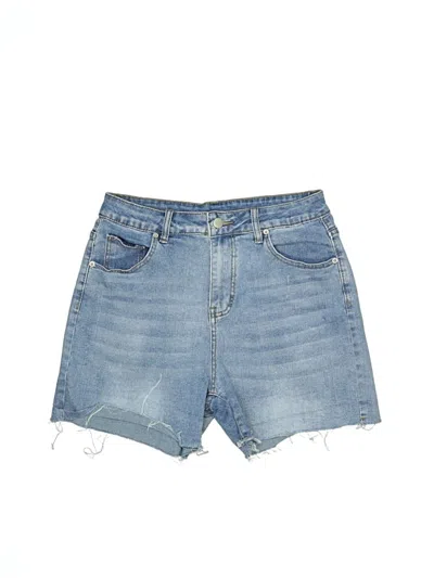 Pre-owned Jeans Denim Shorts In Blue
