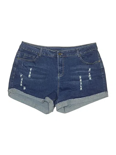 Pre-owned Jeans Denim Shorts In Blue