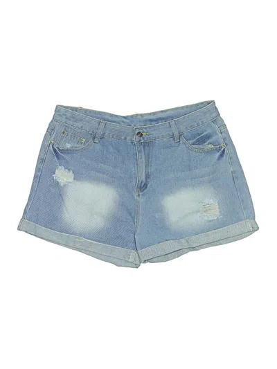 Pre-owned Jeans Denim Shorts In Blue