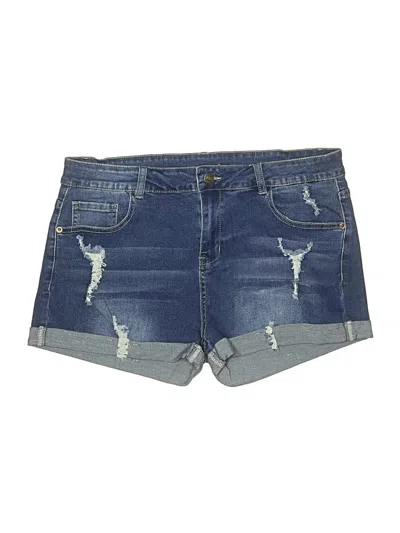 Pre-owned Jeans Denim Shorts In Blue