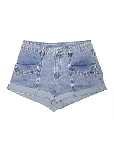 Pre-owned Jeans Denim Shorts In Blue