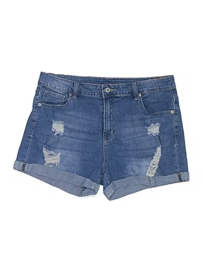 Pre-owned Jeans Denim Shorts In Blue
