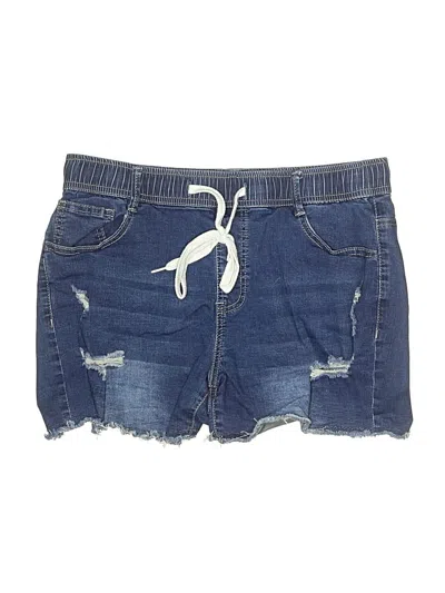 Pre-owned Jeans Denim Shorts In Blue