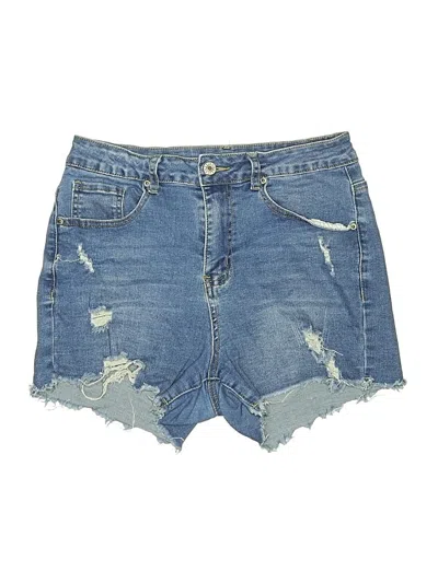 Pre-owned Jeans Denim Shorts In Blue