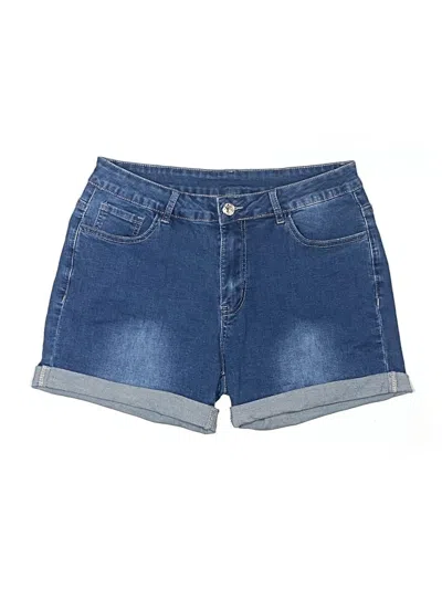 Pre-owned Jeans Denim Shorts In Blue
