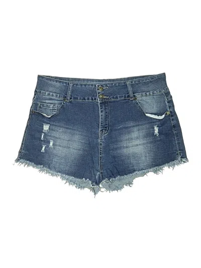 Pre-owned Jeans Denim Shorts In Blue