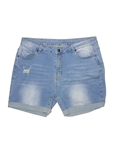 Pre-owned Jeans Denim Shorts In Blue