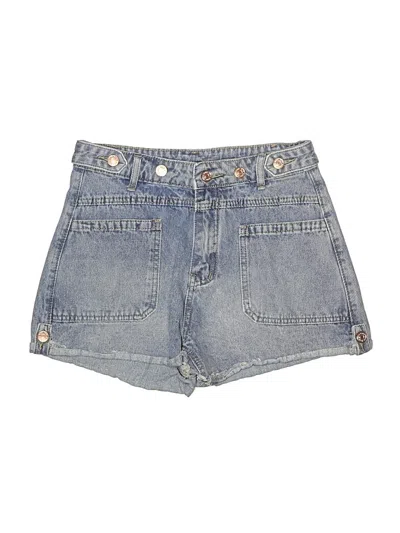 Pre-owned Jeans Denim Shorts In Blue