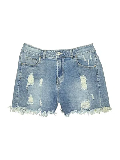 Pre-owned Jeans Denim Shorts In Blue