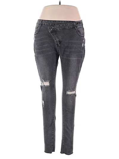 Pre-owned Jeans In Gray