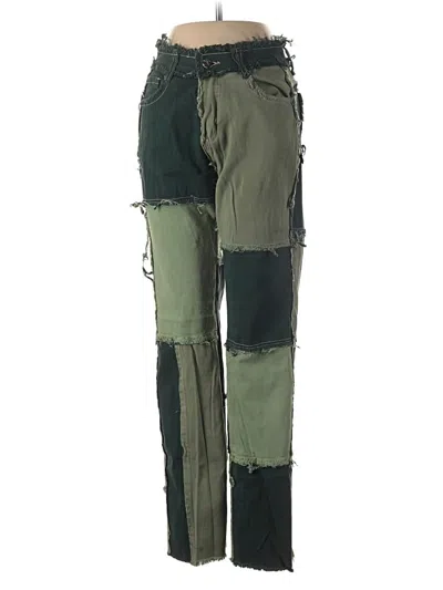 Pre-owned Jeans In Green
