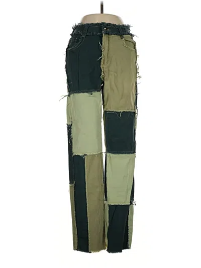 Pre-owned Jeans In Green