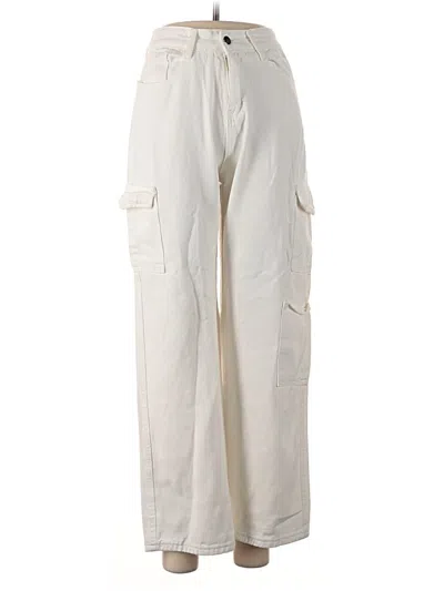Pre-owned Jeans In Ivory