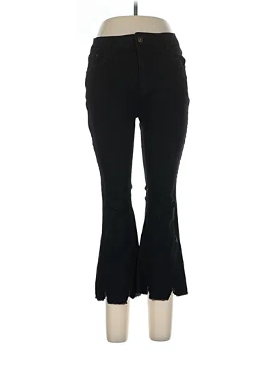 Pre-owned Jeans Jeggings In Black