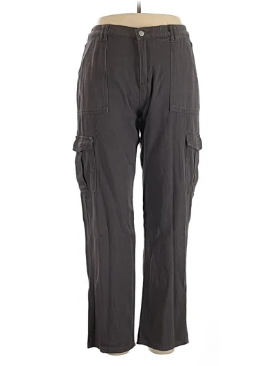 Pre-owned Jeans Jeggings In Gray