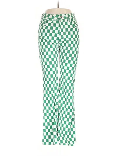 Pre-owned Jeans Jeggings In Green