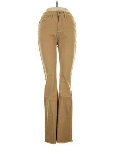 Pre-owned Jeans Khakis In Tan