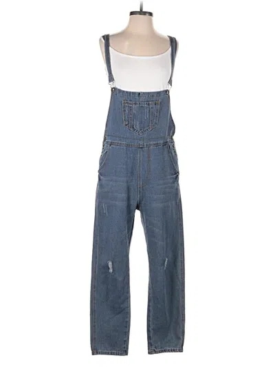 Pre-owned Jeans Overalls In Blue