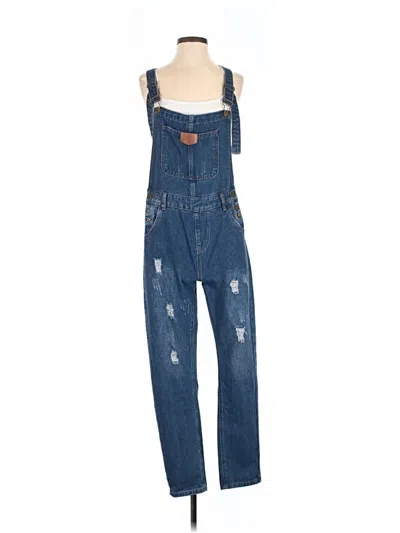 Pre-owned Jeans Overalls In Blue