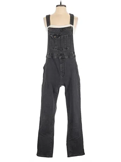 Pre-owned Jeans Overalls In Gray