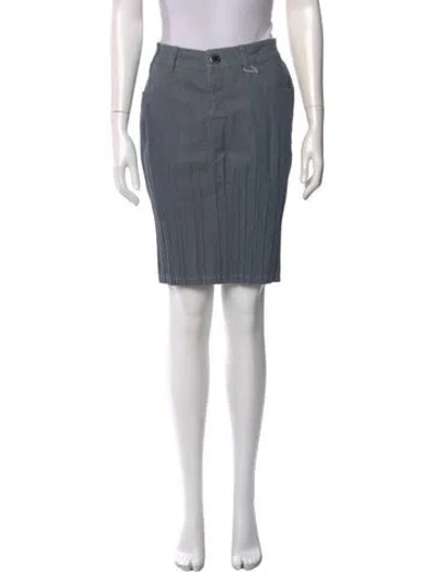 Pre-owned Jean's Paul Gaultier Vintage Knee-length Skirt In Blue
