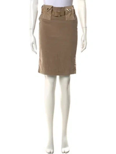 Pre-owned Jean's Paul Gaultier Vintage Knee-length Skirt In Brown