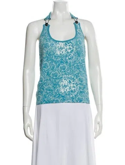 Pre-owned Jean's Paul Gaultier Vintage Late 1990's - Early 2000's Top In Blue