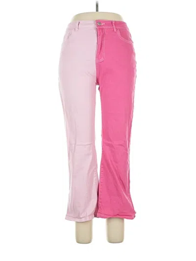 Pre-owned Jeans In Pink
