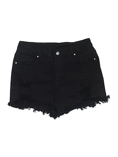 Pre-owned Jeans Shorts In Black