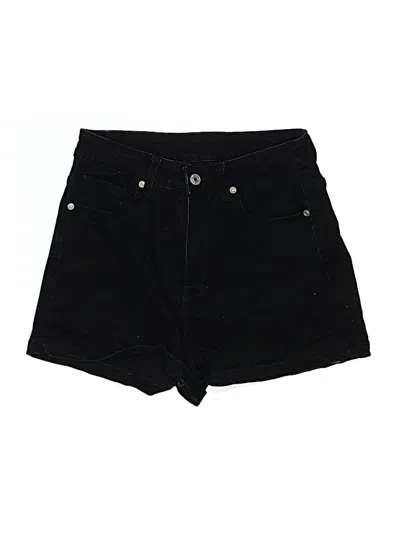 Pre-owned Jeans Shorts In Black