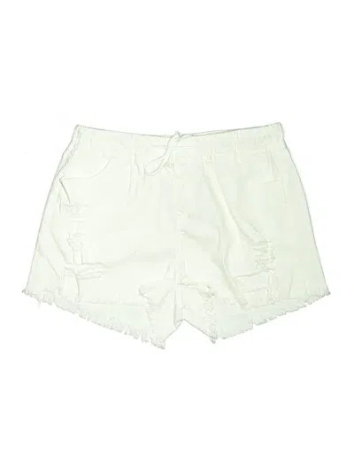 Pre-owned Jeans Shorts In Ivory