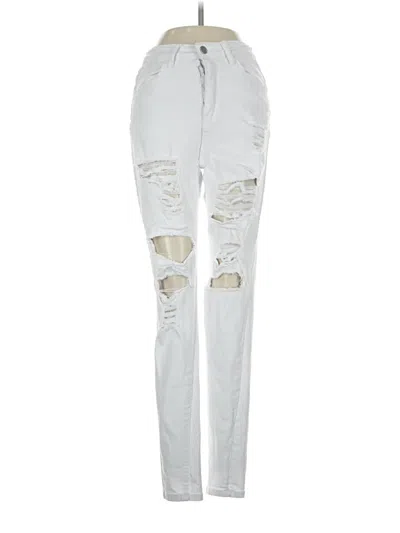 Pre-owned Jeans In Silver